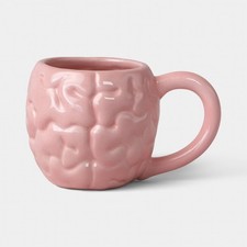 Light Pink Brain Figural Mug EEK Boutique Halloween Earthenware 2026 14.5 OZ 🧠 picture