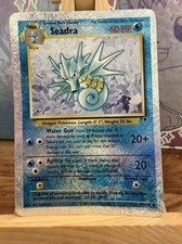 Pokémon Seadra Reverse Holo Legendary Collection 63/110 Vintage 2002 WOTC picture
