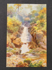 Vintage Tuck's Oilette Postcard Falls of Ample Scotland Raphael Tuck Sons Art UK picture