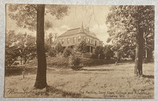 H378 Postcard Saint Clara College Sinsinawa WI Wisconsin The Rectory picture
