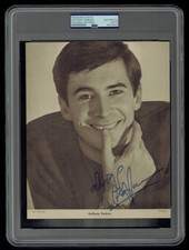 Anthony Perkins signed autograph 8.x10 German Magazine Photo RC PSA Jumbo Slab picture