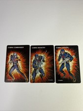 1982 G.I. Joe Card Lot Cobra Commander Rookie Hasbro Vintage Rare picture