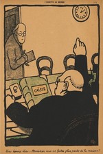 L'Assiette au Beurre 🤯💯 - 19th Century Satirical Illustration Poster - 24x36” picture