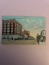 Washington Street, looking west, Iowa city IA picture