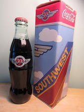 SOUTHWEST AIRLINES - Coca Cola Bottle - w/ box