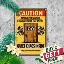 Artistic Tinplate Home Decor Sign Classic Nostalgic Room Metal Wall Plaque picture
