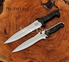 Resident Evil 4 Knives Leon Kennedy and Jack Krauser knives With Sheath 2 knives picture