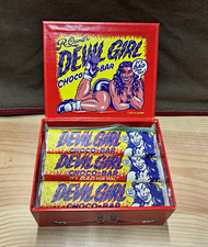 Kitchen Sink Press R Crumbs Devil Girl Choco-Bar Lidded Box w/6 candy bars picture