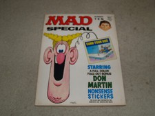 MAD Special Magazine Number Ten 10 ( 1973 EC Comics) w/ stickers picture