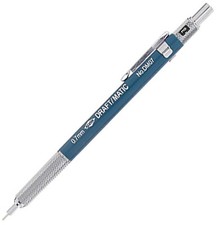 Alvin DM07 Draft/Matic Mechanical Pencil, 0.7mm, Knurled SS Grips - OLD Version picture