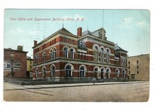Post Office and Government Building Utica New York Postcard NY picture