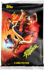2026 Topps X Street Fighter (5 Cards) - Single Pack Brand New Sealed Presale QTY picture