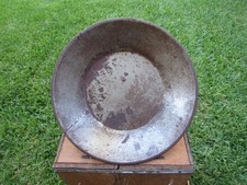 Vintage Original Atlas Metal Spinning San Francisco California Gold Mining Pan picture
