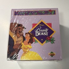 Upper Deck 1992 Disney Beauty and the Beast Sealed Box 198 Cards 3-D picture