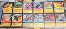 LORCANA #10 WHISPERS IN THE WELL COMPLETE BASE SET 1-204 + 84 COLD FOILS NO DUPS picture