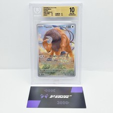 POKEMON TAUROS CARD 096/086 RISING CHAOS ITA - BGS / BECKETT 10 PRESTINE picture
