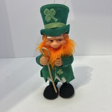 Vintage 1950s Felt Leprechaun Japan St Patrick‘s Day Herman Pecker picture