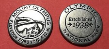 Olympic National Park Mount Olympus Token picture