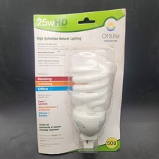 Ottlite 25w HD Model H34J3K Plug In Bulb High Definition Natural Lighting NEW picture