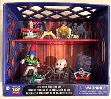 NIB Disney Toy Story Sid's Room Figure Set Figurine 8 pieces Play Toy Set picture