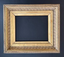 Antique ornate gold picture frame vintage picture