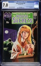 DC Comics House of Secrets #92 (1971) CGC 7.0 1st App Swamp Thing Bronze Age Key picture
