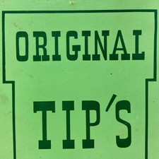 Vintage 1960s Original Tip's Ann Jardine Restaurant Menu Vine Street Hollywood picture
