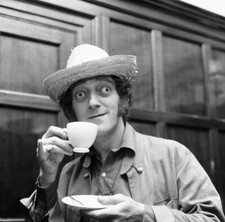 Zany comedian Marty Feldman seen here posing for the DM at the- 1969 Old Photo picture