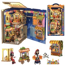 Cutefun Book Nook Kit for Adults, DIY Miniature House Mexican Art & Culture picture