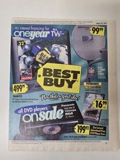 Vintage Best Buy Aug 29 1999 Nintendo 64 Pokemon Snap Zelda 31 Page Circular picture
