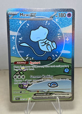 Bubble Mew ex 232/091 SV Paldean Fates Full Art Holo English picture