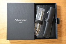 Excellent CARAN d'ACHE Ecridor Zen Limited Edition Ballpoint Pen Gift Set picture