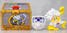 Mcdonalds One Piece X SpongeBob Squarepants, SpongeBob xGear 5 Luffy Toy🔷REAL🔷 picture