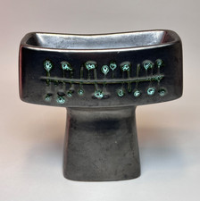 VTG Czech Mid-century Modern Ceramic Candlestick Jitka Forejtova Candle Holder picture