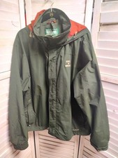 Vintage L.L. Bean Amtrak Project Jacket  XXL Green Corporate Logo picture