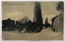 Postcard Chieti animated municipal villa fountain Abruzzo landscape size 7 picture