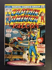 Captain America #168 1973 KEY 1st App Helmut Zemo Phoenix Roy Thomas FN+ 6.5 picture