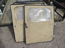 Lot of 6 Passenger Front Used TAN Soft Doors for HMMWV M998 picture
