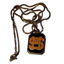 1942 Mississippi State University Club Track Championship Pendant Necklace  picture