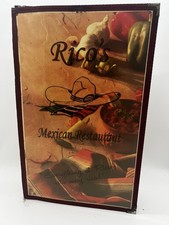 Menu From Your Favorite Restaurant RICOS MEXICAN Rico's Rigos Kingwood TX paloma picture