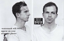 Lee Harvey Oswald MUG SHOT PHOTO Dallas, John F Kennedy Assassination, Jack Ruby picture