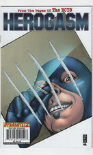 HEROGASM #2 CONTROVERSIAL COCAINE COVER BOYS GARTH ENNIS 1 DYNAMITE COMICS 2009 picture