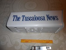 Vintage THE TUSCALOOSA ALABAMA NEWS Original Newspaper Delivery Tube Box picture