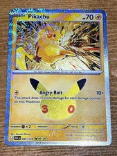 Pokémon TCG Pikachu 052/128 (30/30) Holo Pikachu Rare ME 30th Celebration NM picture
