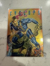 1995 Fleer Ultra X-Men Chromium Sinister Observations #3 Cyclops Boris Vallejo picture