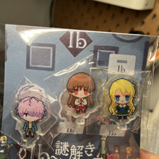 3Pcs/set Game Horror Art Museum Ib Garry Mary Ebu Acrylic Figure Stand Model picture