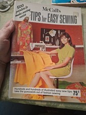 Vintage 1968 McCall's TIPS FOR EASY SEWING Instruction Book Manual for Patterns picture