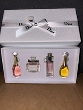Dior Mini Perfume Gift Set 4pc 5ml J’adore Miss Dior Dior Addict Dior Homme picture