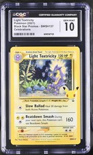 Light Toxtricity CGC 10 SWSH137 Sword & Shield Promo 2021 Holo Promo EN picture