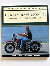 Harley Davidson 45s Workhorse Warhorse Book Paperback Osprey Motorcycle Vintage picture